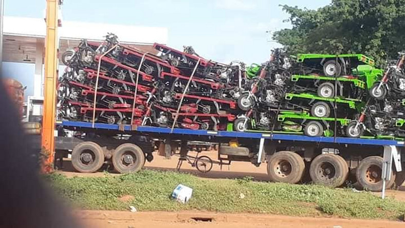 Pro-NPP vigilante group admits taking away 400 tricycles