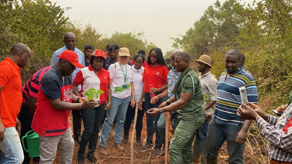 Vodafone marks Valentine’s Day with Tree Planting exercise