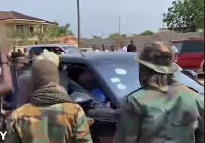 Military men who stormed Medikal, Fella Makafui wedding arrested