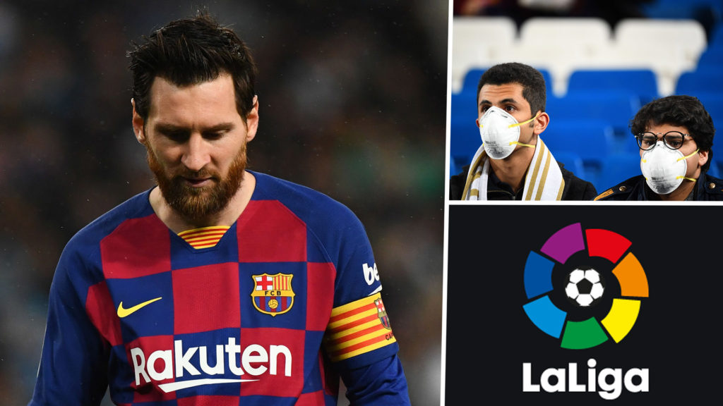 La Liga suspended indefinitely amid coronavirus