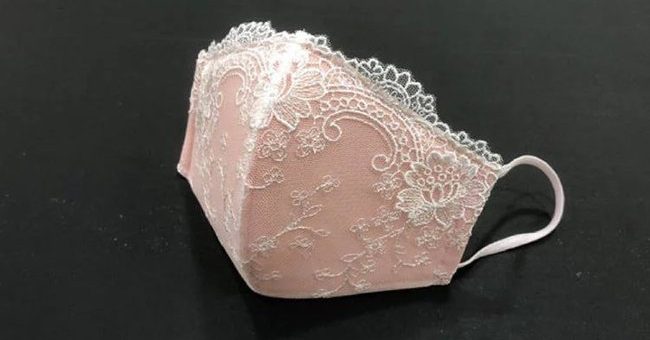 Lace bra-shaped face masks sold out minutes after launch