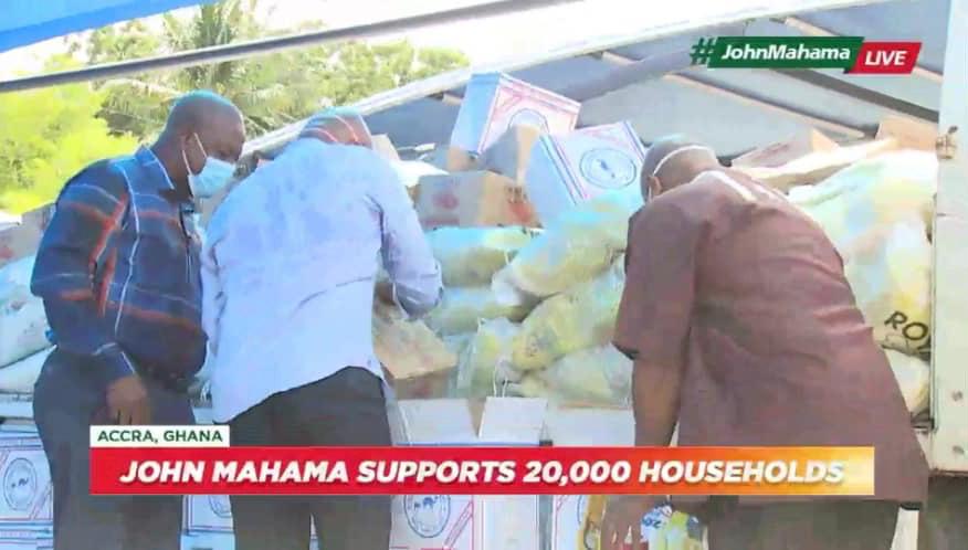 Mahama’s COVID-19 relief food items lizard infested – NPP E/R