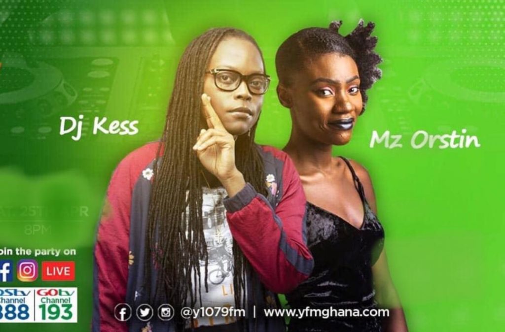 DJ Kess, Mz Orstin ‘burn up’ YFM studios with Party Pressure