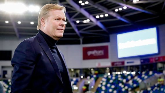 Netherlands coach Ronald Koeman sent to hospital for heart issue