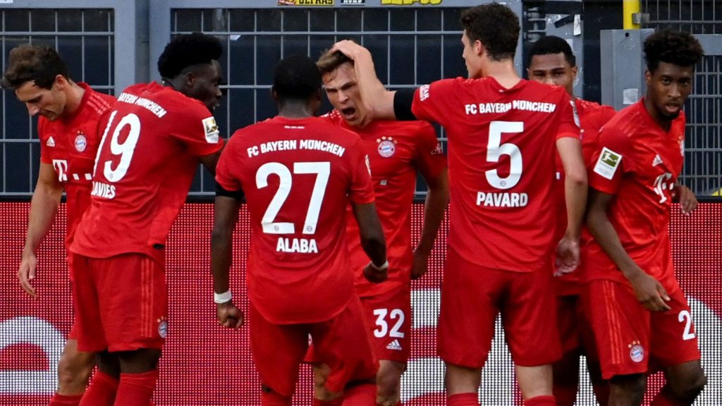 Bayern go seven points clear with win against Dortmund