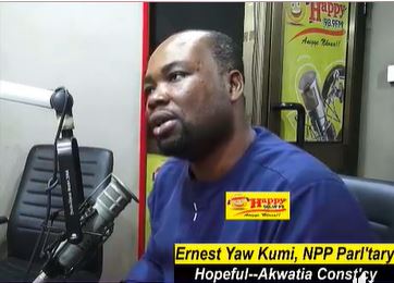 Yaw Kumi pleads with NPP members to desist from invoking a curse on party