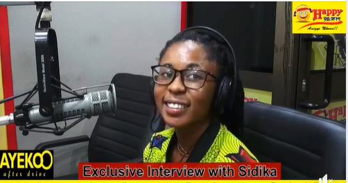 Joe Mettle was impressed by my first stage performance – Sidika