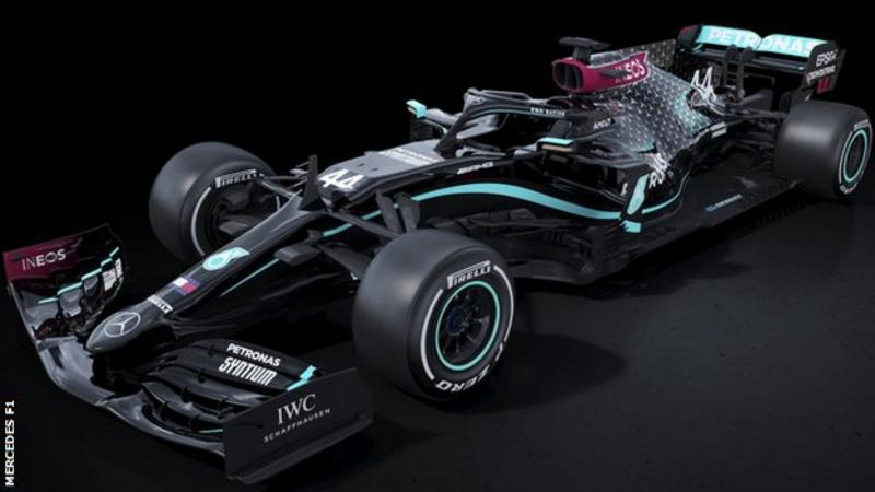 Mercedes to race in new black livery for 2020 F1 season