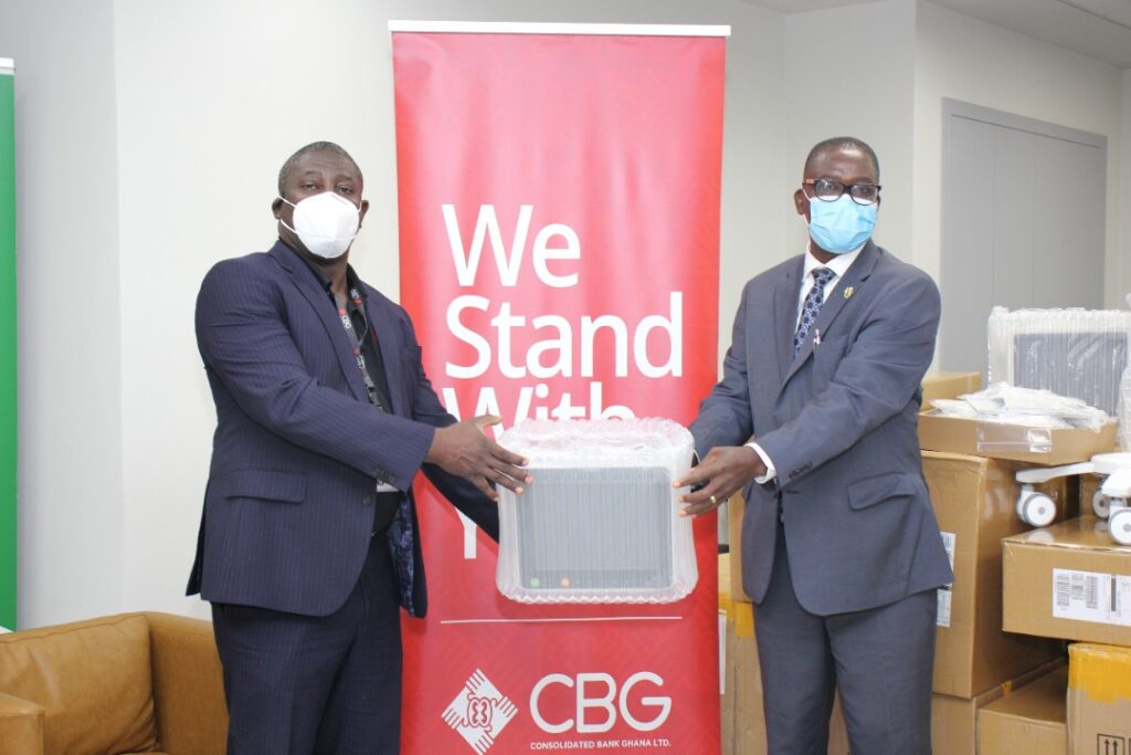 CBG donates medical equipment to the Ministry of Health