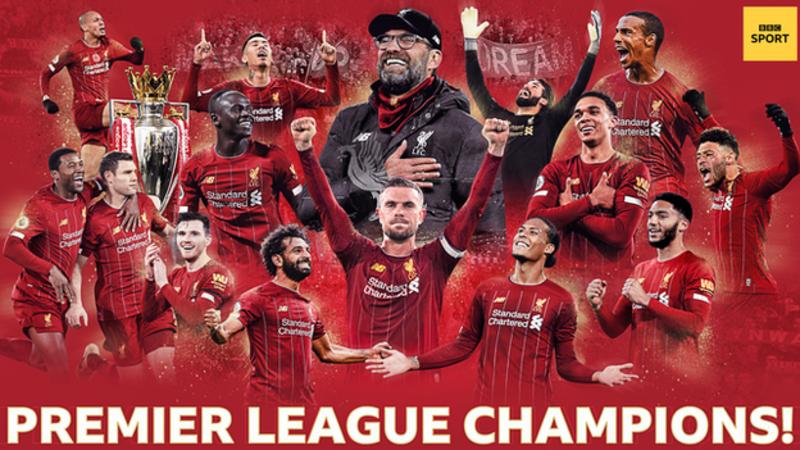 Liverpool end 30-year wait for title