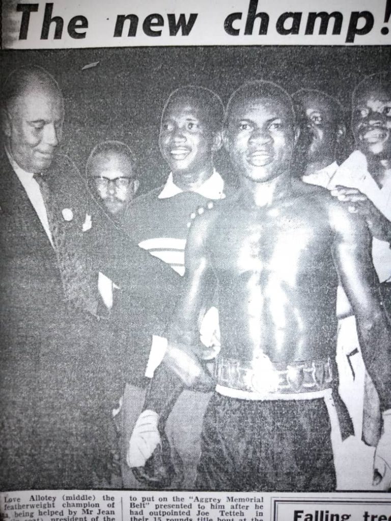 Today In Sports History: Sumoo Pappoe Allotey wins Ghana’s featherweight title