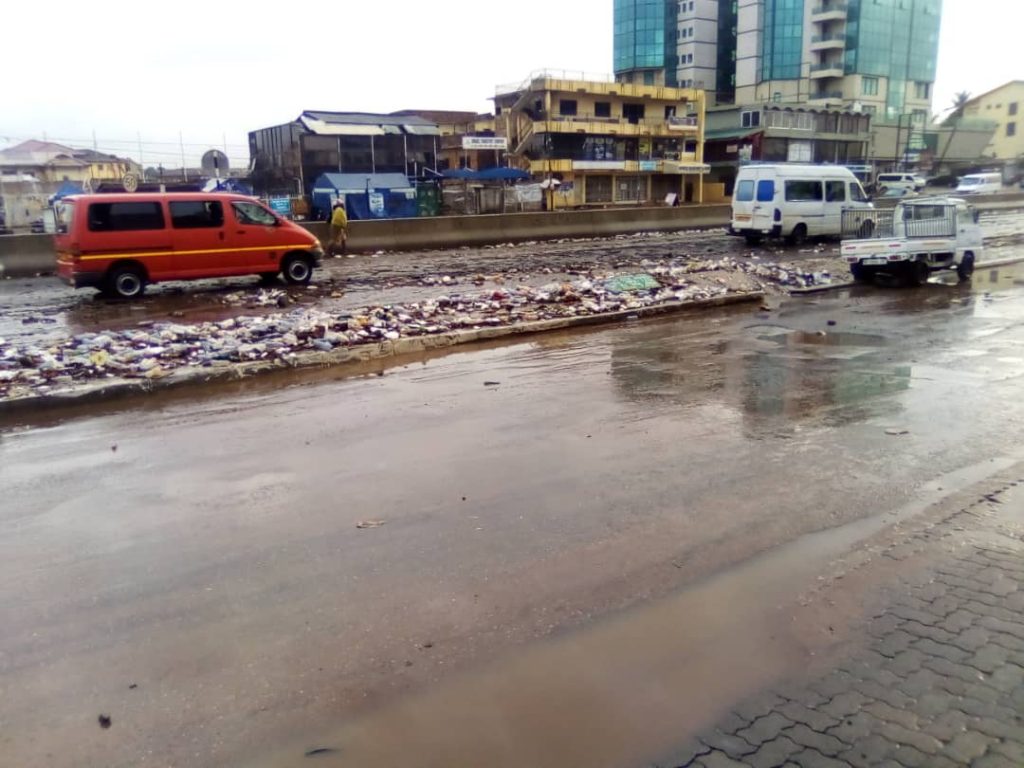 Photos: Kwame Nkrumah Circle after Tuesday’s 5 hour downpour