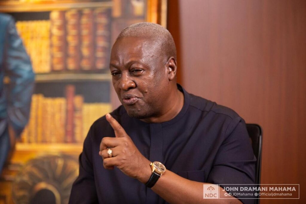 I’ll build a hospital ship if elected President again – Mahama