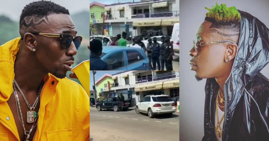 Photo: Think before you act – Joint 77 jabs Shatta Wale as he flaunts new G-Wagon after  his car was taken from him