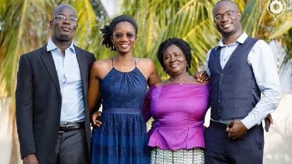 Photos: Meet Prof. Jane Naana Opoku-Agyemang and her PhD-holding children