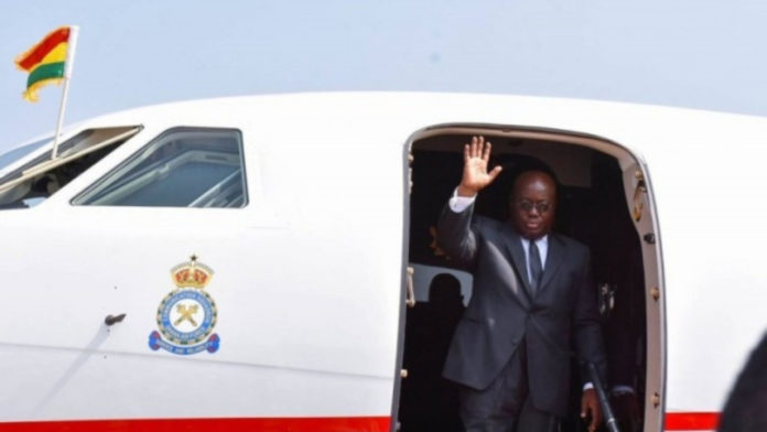 Prez Nana Addo to leave the country on  Thursday