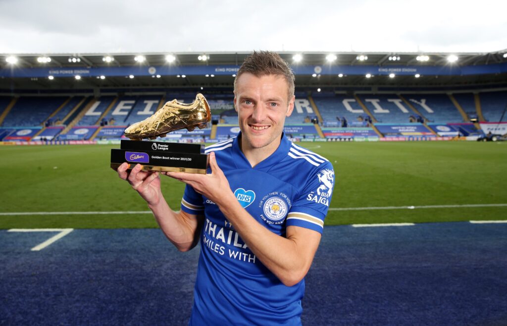 Vardy wins Premier League Golden Boot