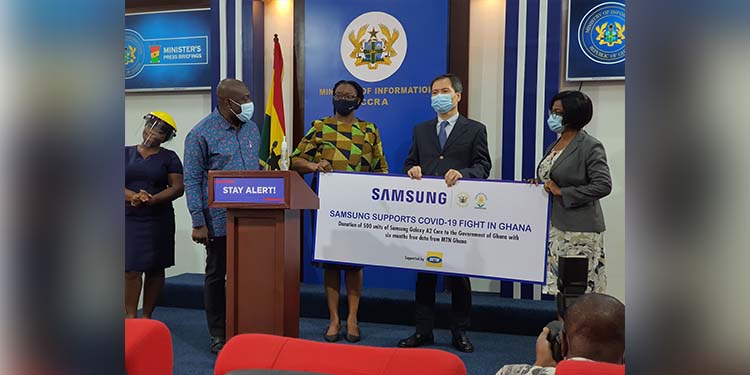 Samsung Delivers Support to Government of Ghana’s COVID-19 Emergency Response