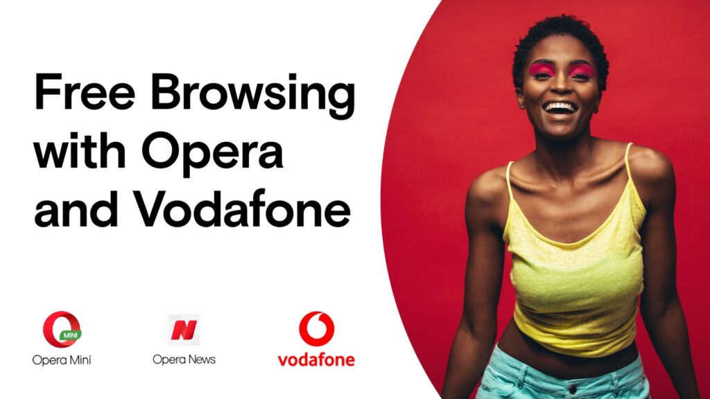 Vodafone and Opera give away 50MB of Free Browsing every day to all customers in Ghana