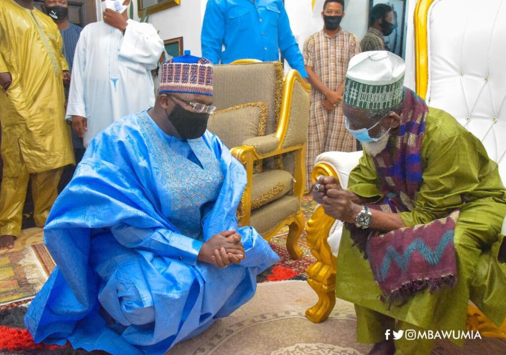 We have delivered our promise to Zongos; we will do more in 4 years – Bawumia tells Chief Imam