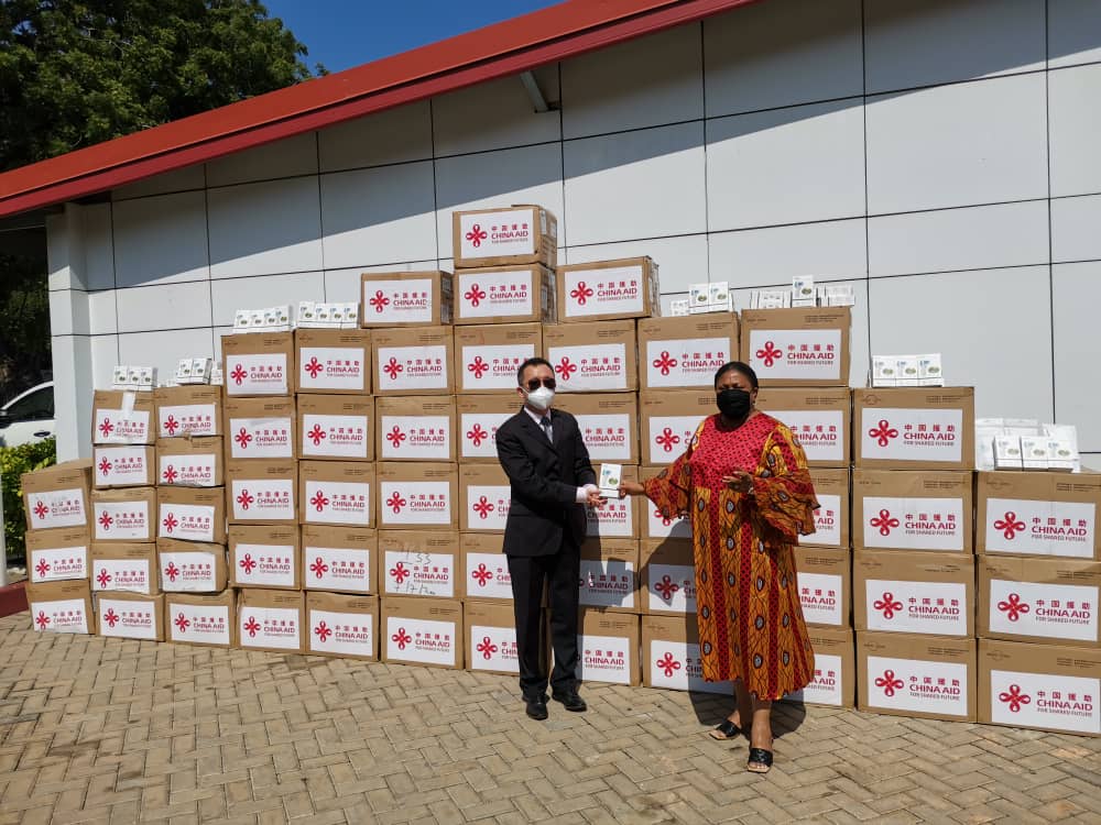 China donates medical supplies to H.E. The First Lady of Ghana