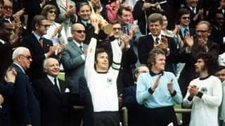 Today in sports history:  West Germany wins their second FIFA World Cup title.