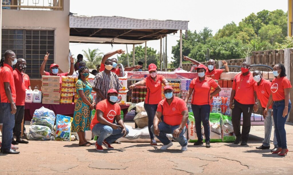 Absa Bank Ghana employees support Great Mission orphanage