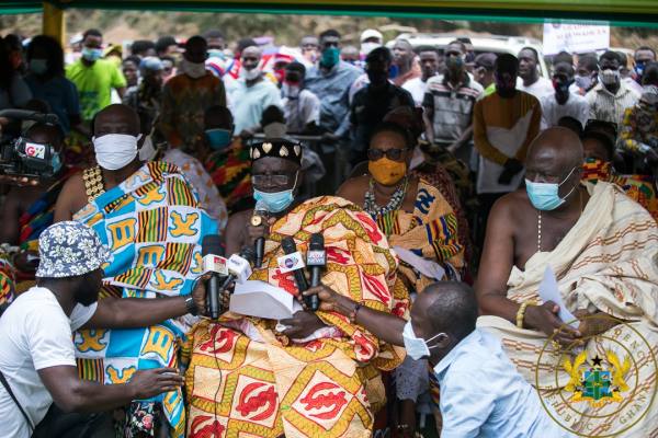 Your leadership has been exceptional; your policies transformational – Apremdo Chief praises Nana Addo