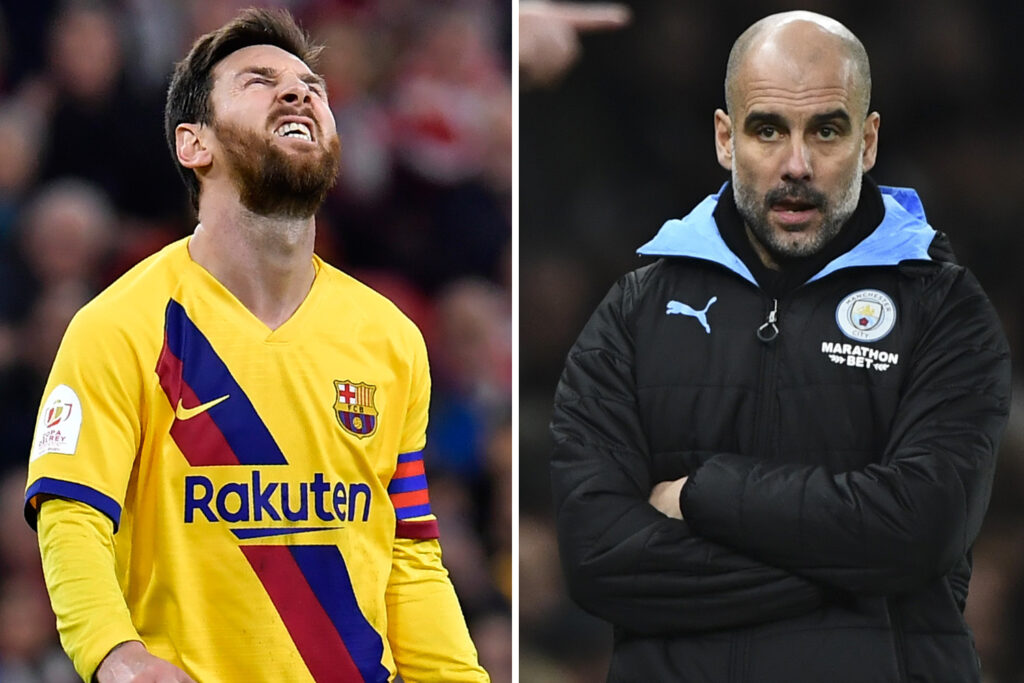 Pep Guardiola and Messi had call about City move