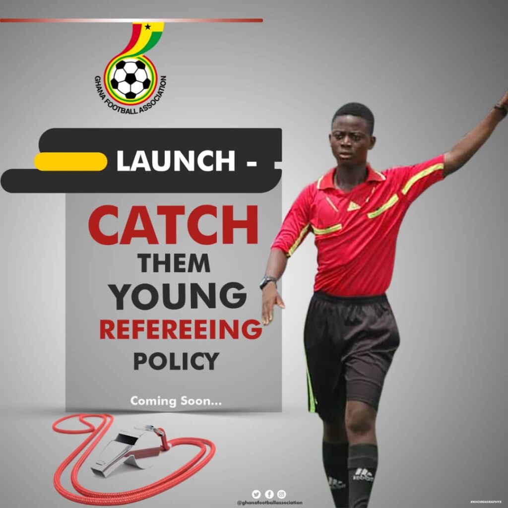 GFA set to launch program to unearth young referees