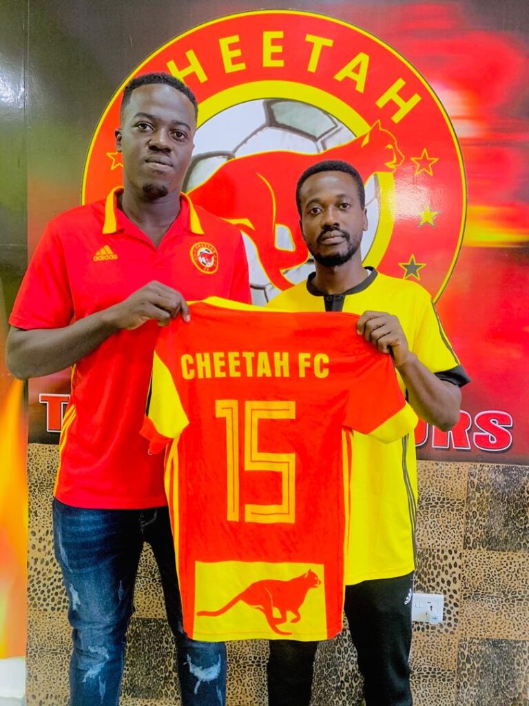 Cheetah FC signs Abdulai Slimba