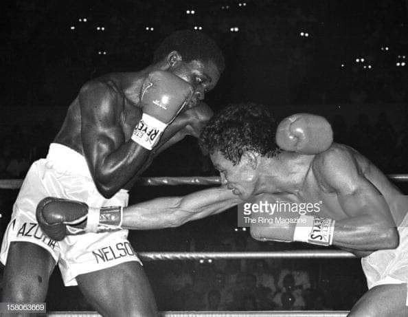 Today In Sports History: Azumah Nelson defends WBC featherweight title against Marcos Villasana