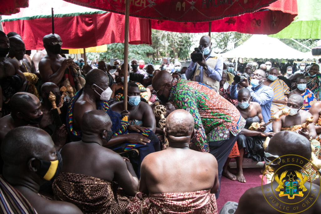 Your work will speak for you – Otumfuo tells Prez Nana Addo