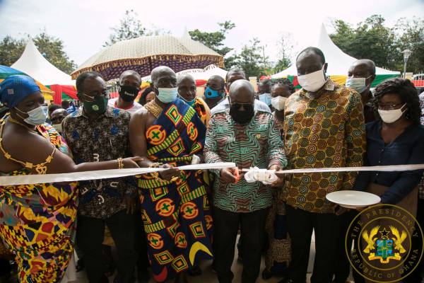 Prez Nana Addo commissions Bechem Business Resource Centre