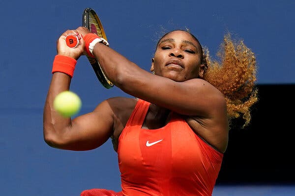 Serena Williams comes from behind to reach US Open semis