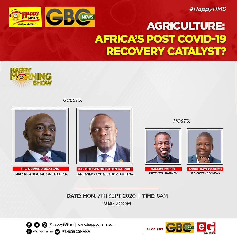 Watch Live: Is Agriculture Africa’s post COVID-19 recovery catalyst?