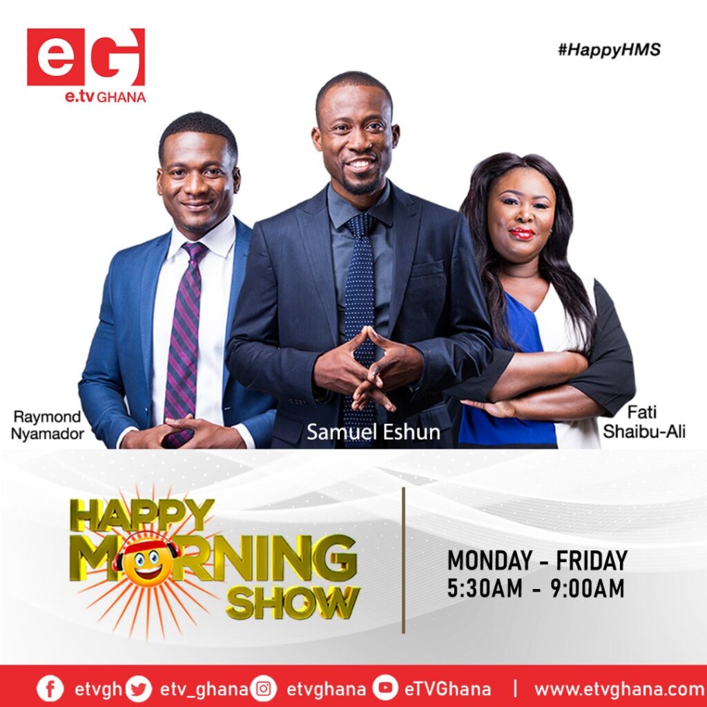 The Happy Morning Show set to hit e.TV Ghana this September