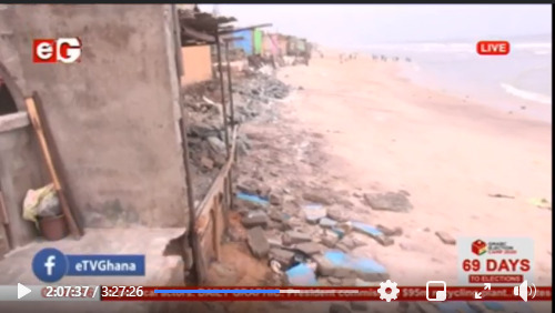 Shiabu residents cry for a sea defence wall as tidal waves ‘torture’ scores of people in their homes