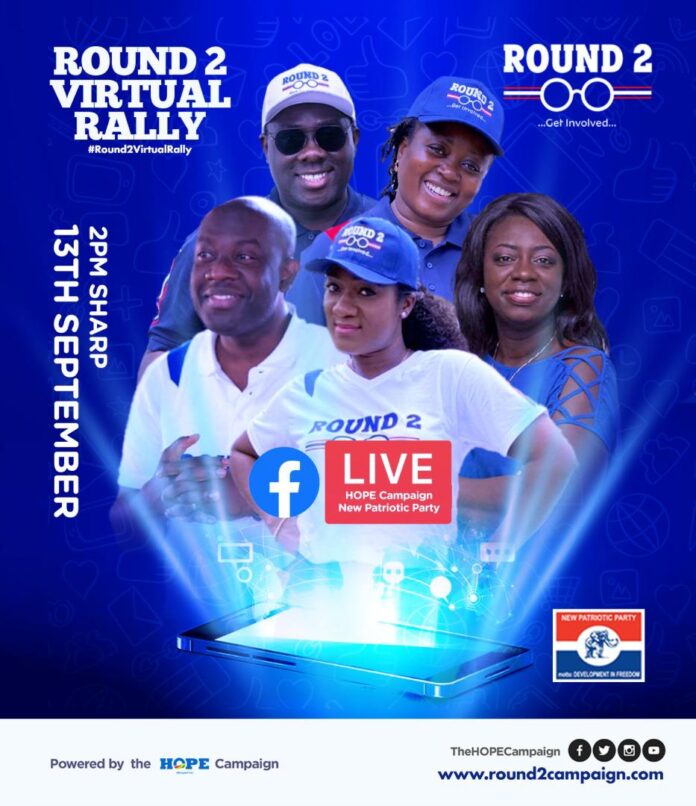 NPP holds first virtual rally on Sunday