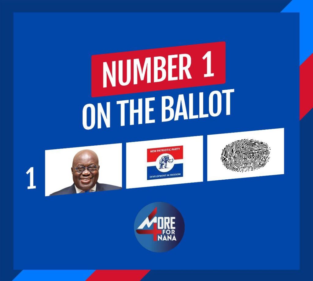 Election 2020: NDC’s Edem Agbana explains Prez Nana Addo’s position on the ballot paper