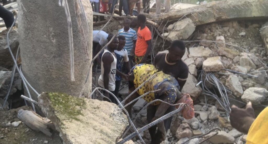 Akyem Batabi church collapse: 22 dead, several others missing but NADMO halts search and rescue