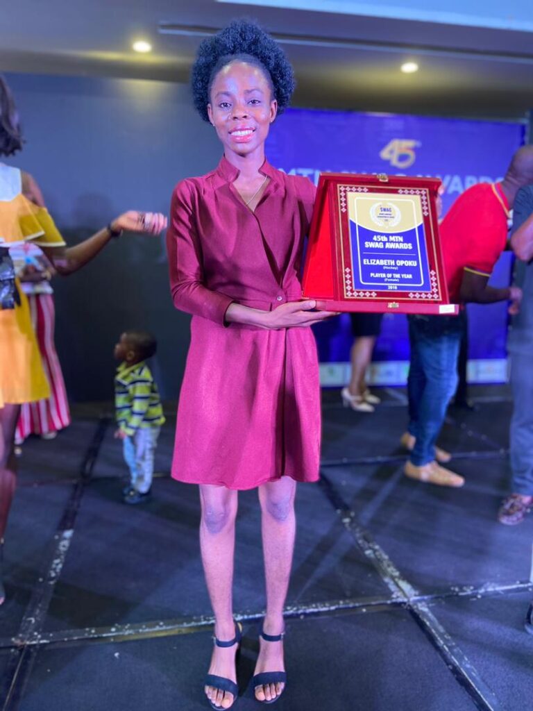 Hockey player Elizabeth Opoku makes history at MTN SWAG Awards