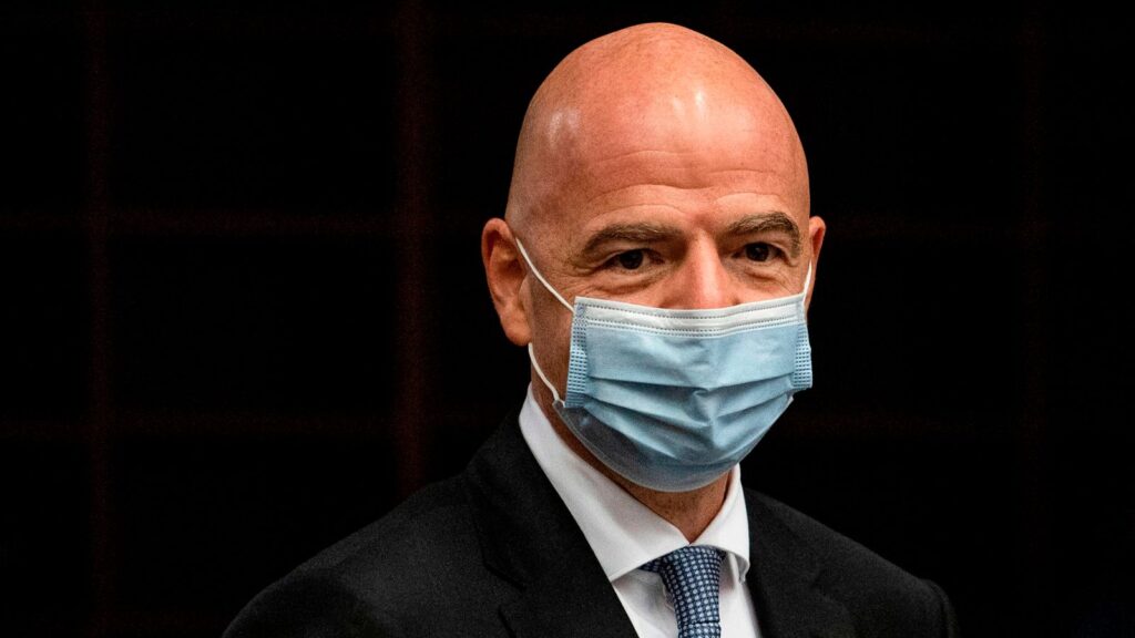 FIFA president Gianni Infantino tests positive for COVID-19