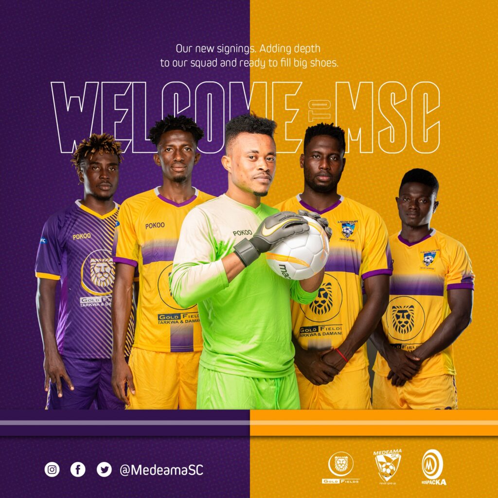 Medeama SC confirm six new signings