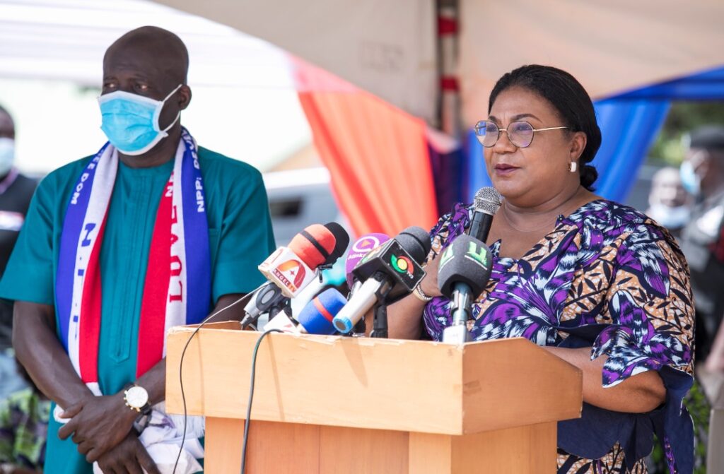 First Lady takes health outreach to Tema