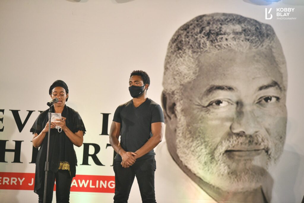 25 unseen and heartbreaking photos from the vigil in honour of Jerry John Rawlings