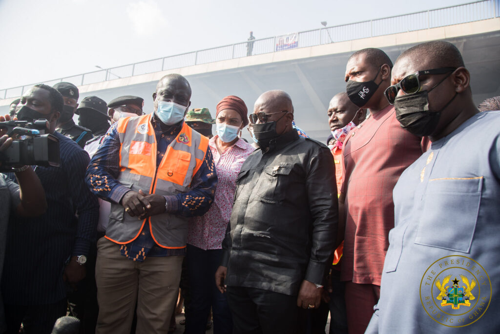 Video: Prez Nana Addo visits victims of Circle-Odawna Market fire reveals support package for them