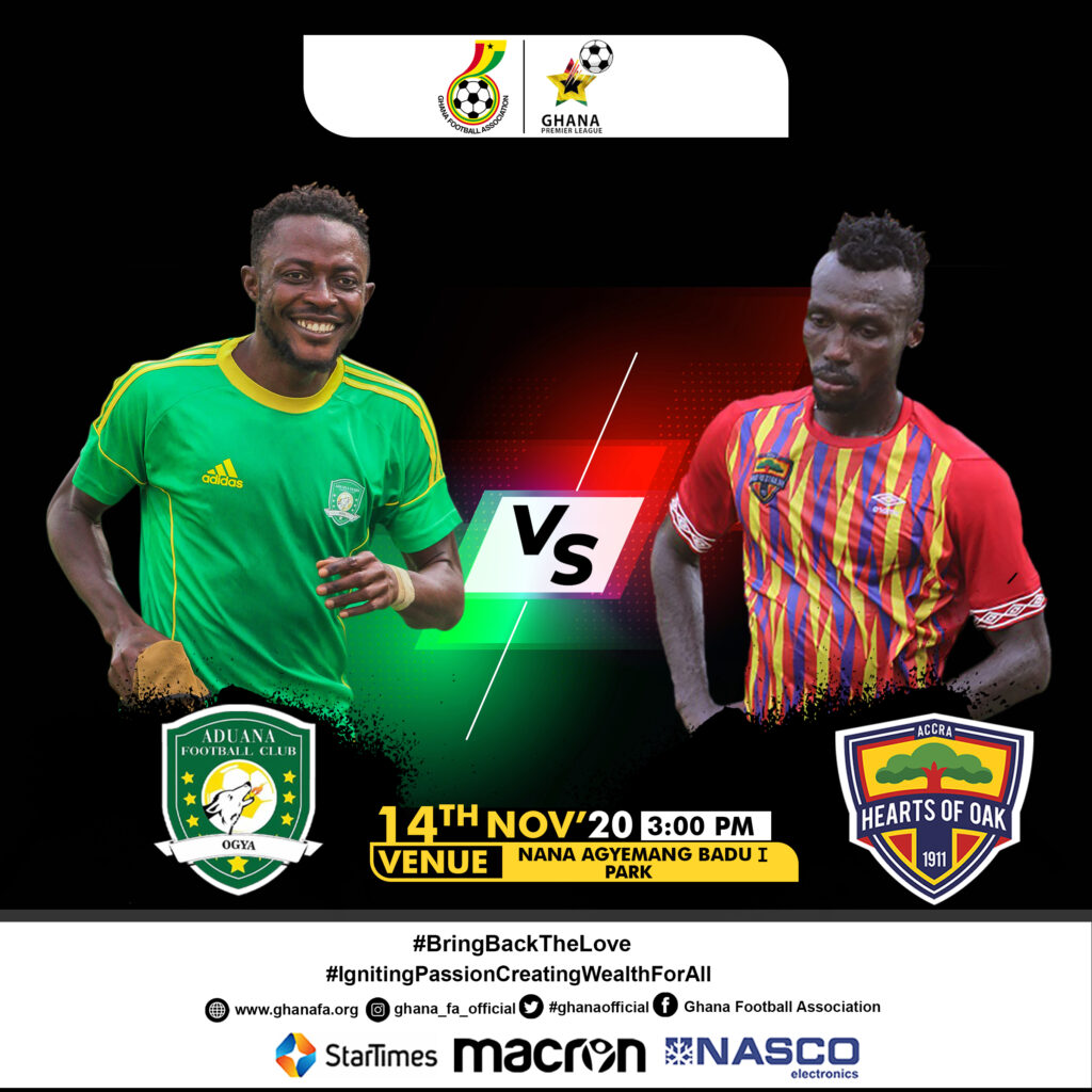 2020/21 GPL: Aduana Stars, Hearts set for season opener