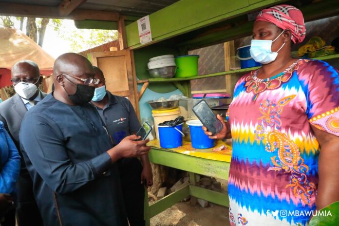 You can now buy waakye, pay for trotro with Universal QR Code – Bawumia