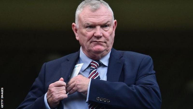 Greg Clarke resigns as Football Association chairman after remark about black players